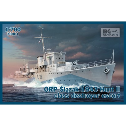 1/700 IBG 70001 ORP Ślązak 1943 Hunt II class destroyer escort