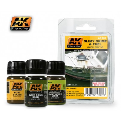 AK063 Slimy and Fuel Effects Set