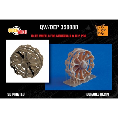 1/35 Desert Eagle Publishing QW/DEP-35008B Idler wheels for Merkava II & III