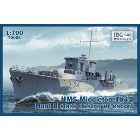 1/700 IBG 70005 HMS Middleton 1943 Hunt II class destroyer escort