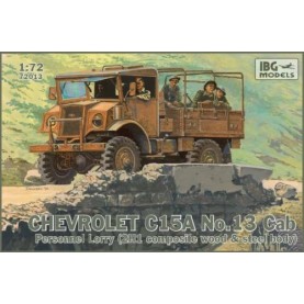 1/72 IBG 72013 Chevrolet C.15A No.13 Cab Personnel Lorry (Truck)