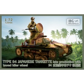 1/72 IBG 72044 TYPE-94 Japanese tankette late production with towed idler wheel