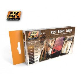 AK551 Rust Effect Colors