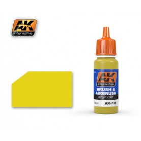 AK739 Yellow Acrylic Color