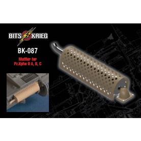 1/35 BitsKrieg BK-087 Muffler for Pz.Kpfw. II A, B, C
