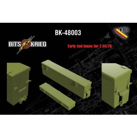 1/48 BitsKrieg BK-48003 Early WWII T-34/76 tool boxes