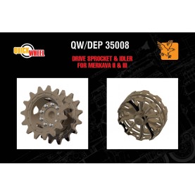 1/35 Desert Eagle Publishing QW/DEP-35008 Drive sprockets & Idler wheels for Merkava II & III