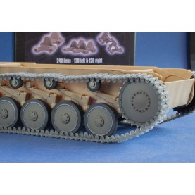 1/35 QuickTracks T-35012 Tracks for Panzer II Ausf. A, B, C, F & Maultier 3,5t (Kgs 67/300/90)