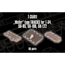 1/35 QuickTracks T-35011 "Wafer" type Tracks for T-34, SU-85, SU-100, SU-122