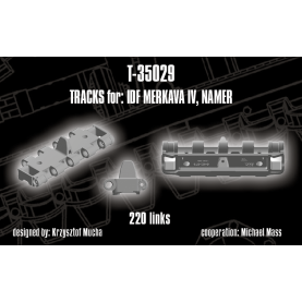 1/35 QuickTracks T-35029 Tracks for IDF Merkava IV & IDF Namer
